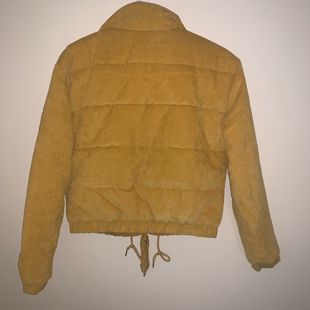 Mustard Puffer Jacket - Picture 6 of 7